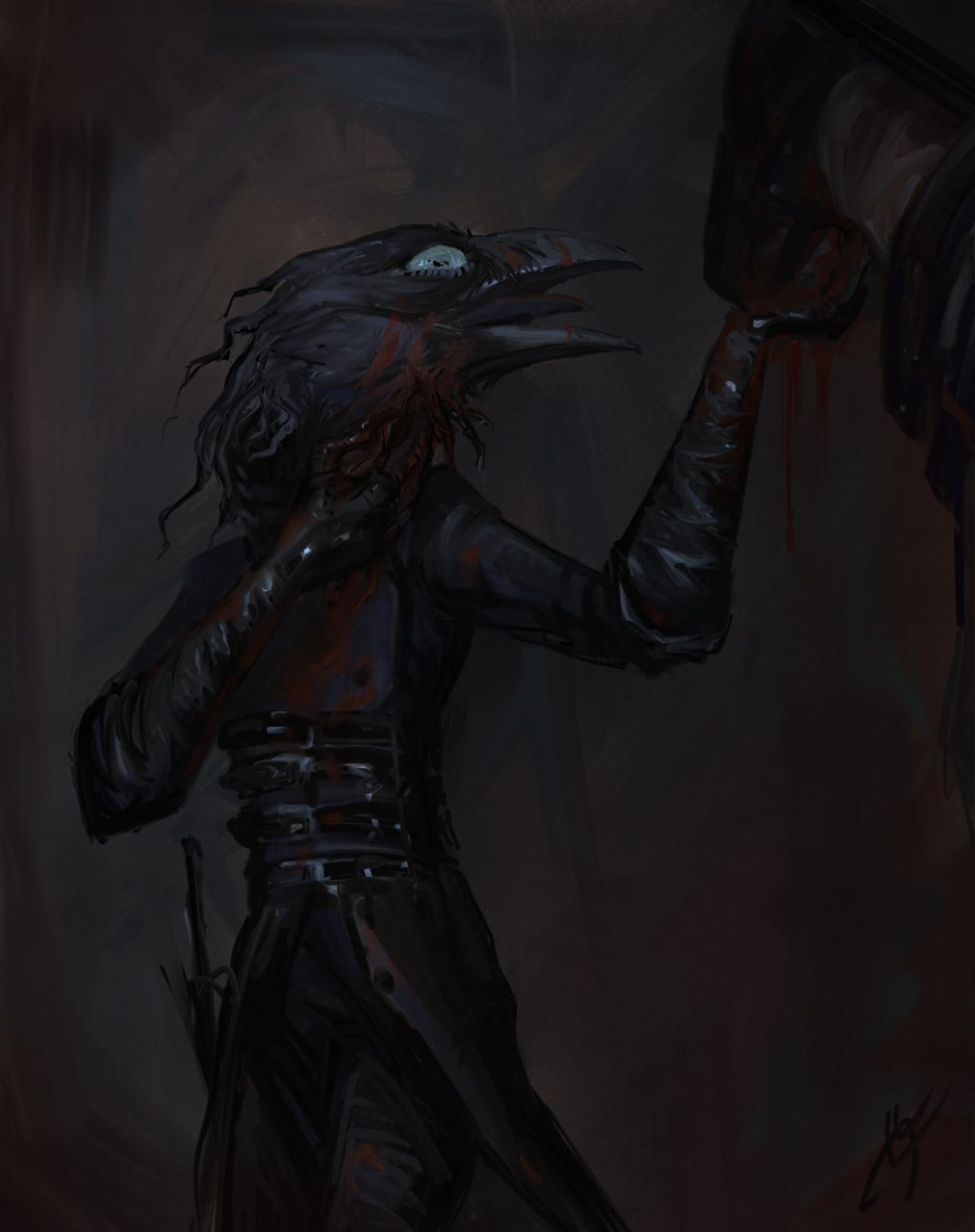 Gift for Morbid Corvid